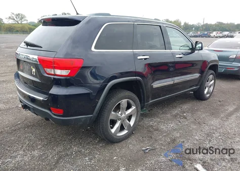 2013 Jeep Grand Cherokee Overland из США, поврежденный, VIN 1C4RJFCT6DC635614